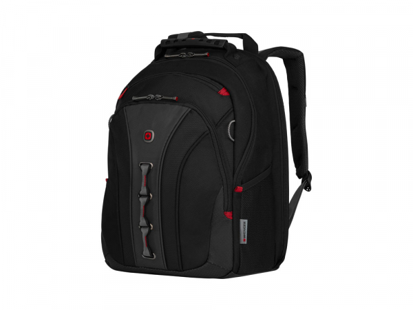Рюкзак Legacy WENGER 16'', черный/серый, полиэстер/ПВХ, 35 x 25 x 45 см, 21 л