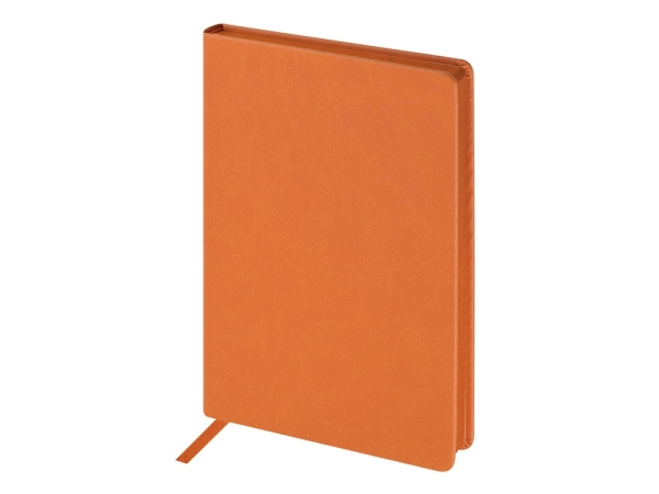 Ежедневник А5 "Megapolis Color New" soft-touch, оранжевый