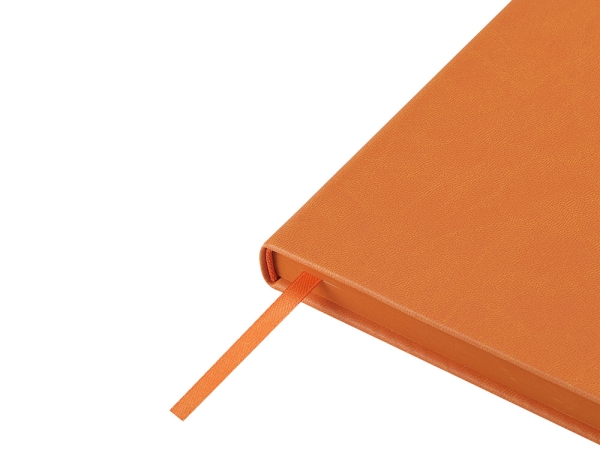 Ежедневник А5 "Megapolis Color New" soft-touch, оранжевый