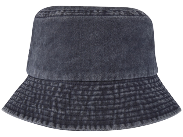 Панама "Mitica" стираная - Темно - синий