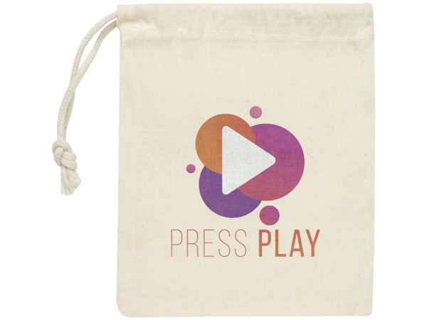 Деревянная игра в крестики-нолики в мешочке "Whorl" - Натуральный