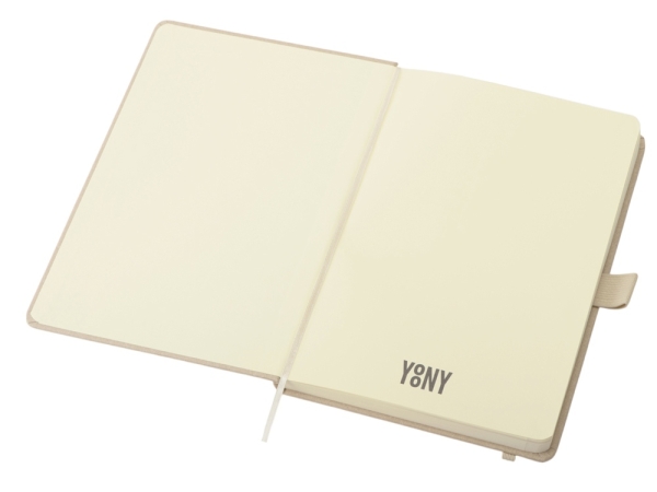 Блокнот А5 "Snow Hard" твердая обложка, 80 листов 70 гр/м2, натуральный