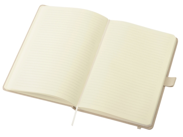 Блокнот А5 "Snow Hard" твердая обложка, 80 листов 70 гр/м2, натуральный