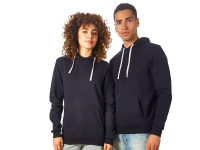 Толстовка унисекс "Stream" с капюшоном, черный Толстовка унисекс "Stream" с капюшоном, черный