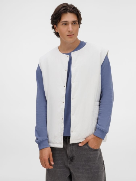 Жилет унисекс Veter, молочно-белый