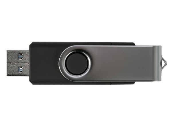 USB3.0/USB Type-C флешка на 32 Гб «Квебек C», черный