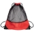 Рюкзак мешок с укреплёнными уголками Mesh, красный, 35*41 см, полиэстер 210D