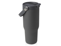 Термостакан Bronx объемом 900 мл из меди и переработанной нержавеющей стали, сертифицированной по стандарту RCS, с вакуумной изоляцией и крышкой с двойной функцией - Серый Термостакан Bronx объемом 900 мл из меди и переработанной нержавеющей стали, сертифицированной по стандарту RCS, с вакуумной изоляцией и крышкой с двойной функцией - Серый