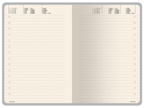 Ежедневник А5 "Megapolis Color New" soft-touch, салатовый