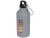 Матовая спортивная бутылка Oregon с карабином и объемом 400 мл, серый