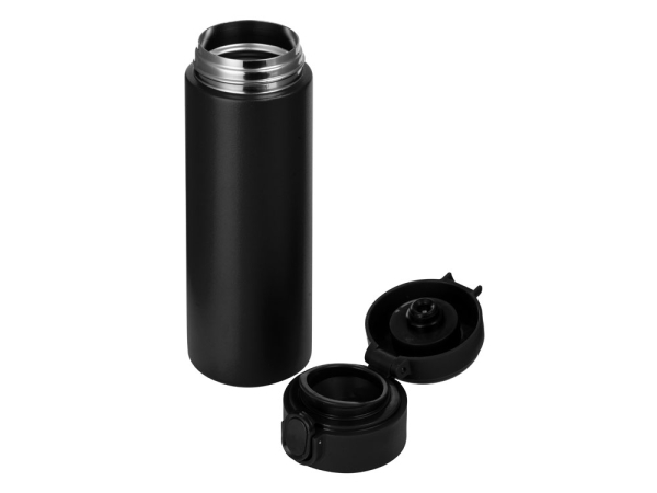 Вакуумная термокружка Waterline с медной изоляцией «Bravo», 400 мл, черный