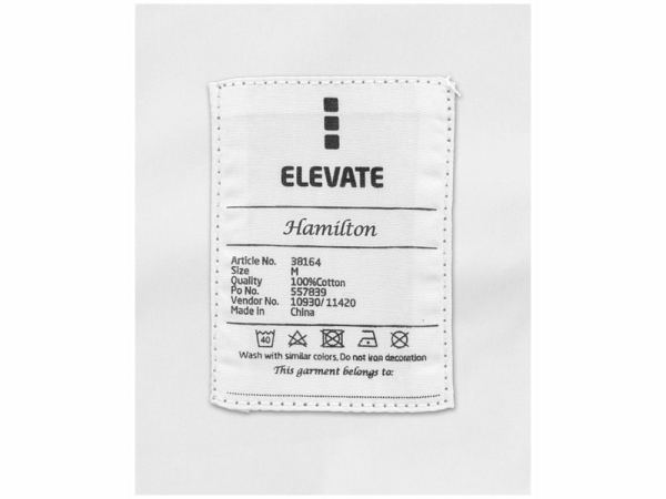 Рубашка Hamilton мужская с длинным рукавом, белый