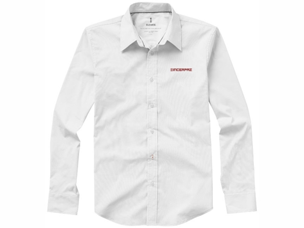 Рубашка Hamilton мужская с длинным рукавом, белый