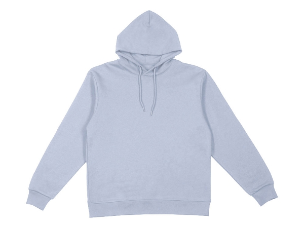 Толстовка с капюшоном оверсайз «Lisbon» унисекс, небесно-голубой