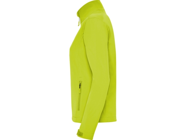 Куртка софтшелл "Nebraska" женская, лаймовый пунш