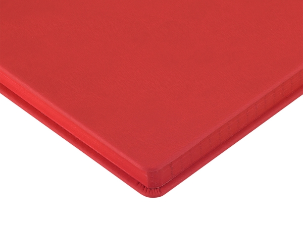 Ежедневник А5 "Megapolis Color New" soft-touch, красный