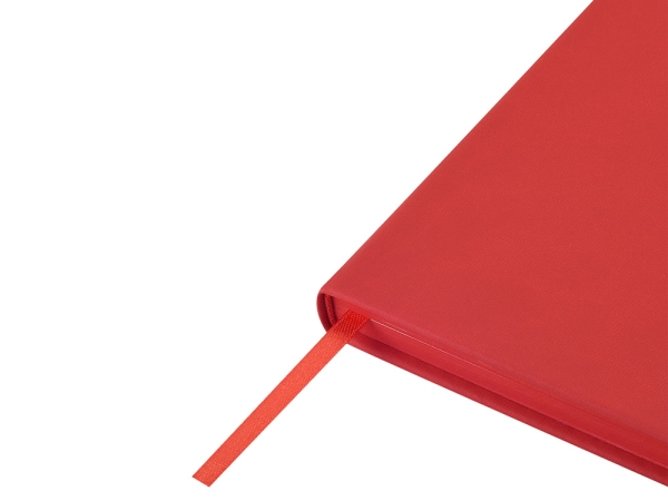 Ежедневник А5 "Megapolis Color New" soft-touch, красный