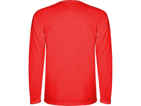 Футболка "Montecarlo " мужская с длинным рукавом, красный