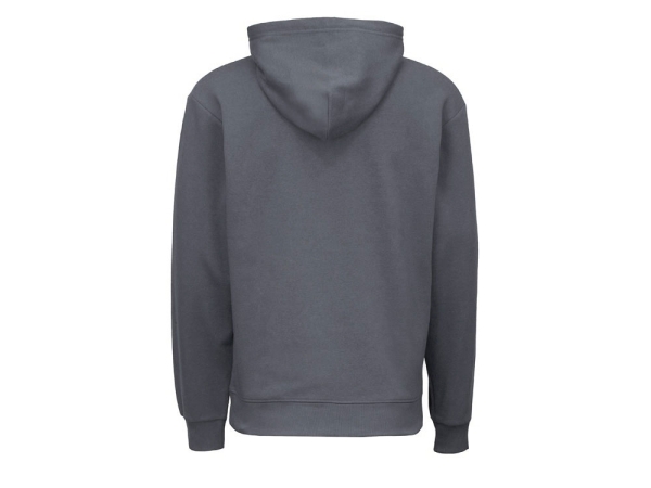 Толстовка с капюшоном оверсайз «Lisbon» унисекс, темно-серый