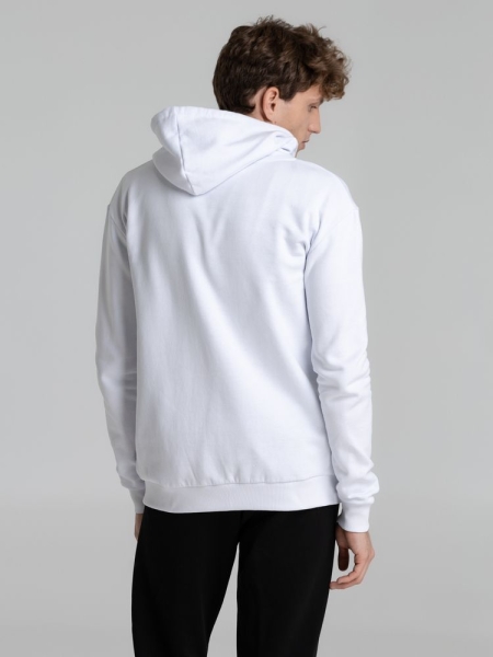 Толстовка на молнии с капюшоном Siverga Heavy 2.0, белая