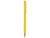 Ручка металлическая шариковая "Атриум", желтый