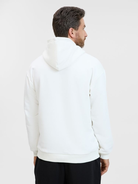 Худи унисекс оверсайз Songo, молочно-белое