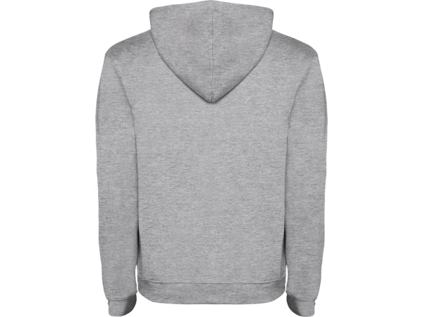 Толстовка с капюшоном "Urban" детская, серый меланж/черный