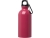 Одностенная бутылка для воды с карабином Oregon, изготовленная из нержавеющей стали, сертифицированной по стандарту RCS, объемом 400 мл - Фуксия