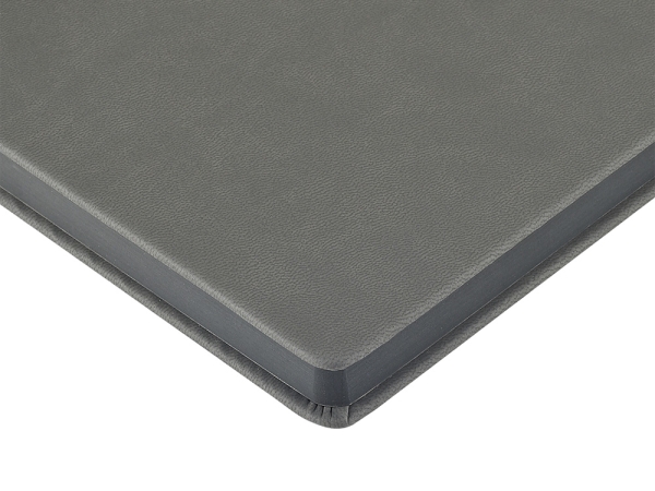 Ежедневник А5 "Megapolis Color New" soft-touch, серый