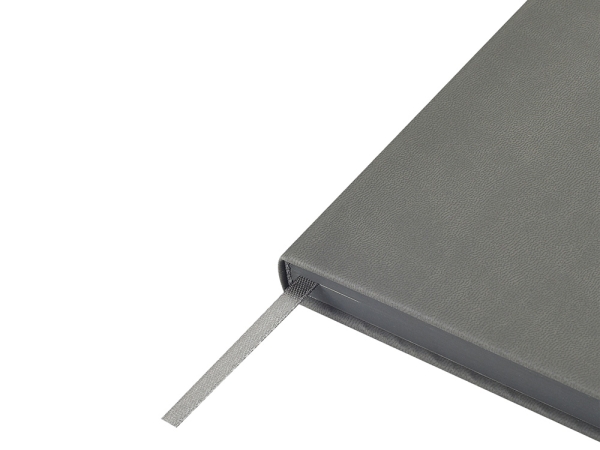 Ежедневник А5 "Megapolis Color New" soft-touch, серый