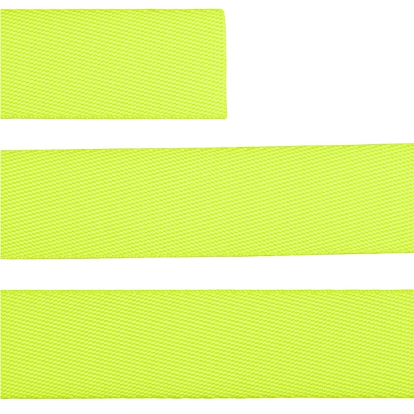 Стропа текстильная Fune 25 L, желтый неон, 130 см