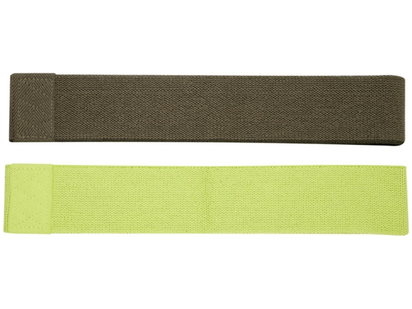 Набор из 2-х лент-эспандеров Grip - Лайм / Зеленый лесной