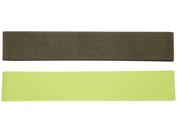 Набор из 2-х лент-эспандеров Grip - Лайм / Зеленый лесной