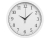Пластиковые настенные часы  диаметр 25,5 см "Yikigai", белый