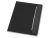 Папка для документов Делос, черный/белый