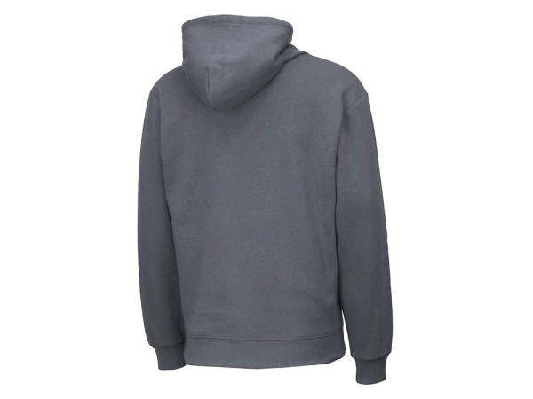 Толстовка с капюшоном оверсайз «Lisbon» унисекс, темно-серый
