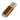 Флешка промо прямоугольной формы  c прозрачным колпачком, 4 Гб, коричневый
