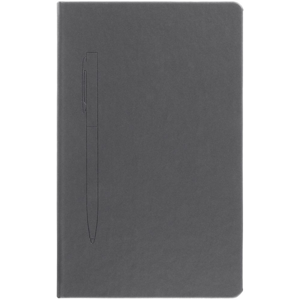 Ежедневник Magnet Shall, недатированный, серый