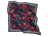 Платок «Русские сезоны» темно-синий. Varvara Платок «Русские сезоны» темно-синий. Varvara