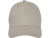 Бейсболка Davis, 6 панелей, бежевый овсяный