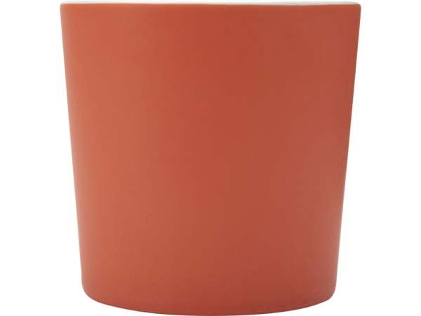 Cali Керамическая кружка объемом 370 мл с матовой отделкой - Оранжевый