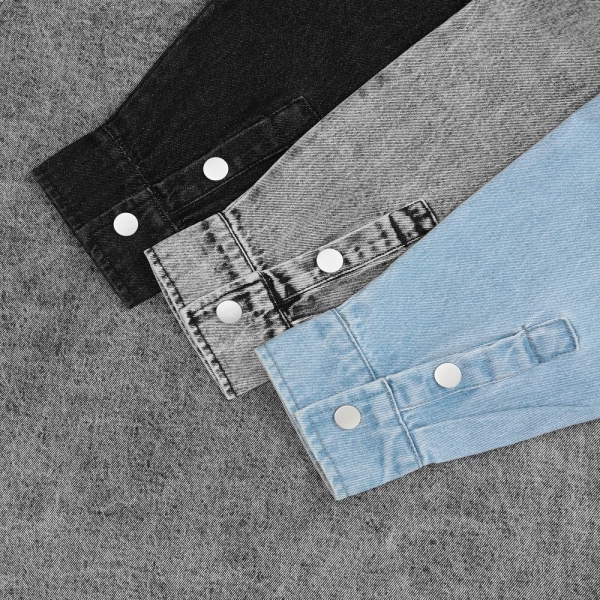 Куртка джинсовая O3, черная