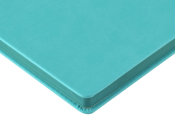 Ежедневник А5 "Megapolis Color New" soft-touch, морская волна