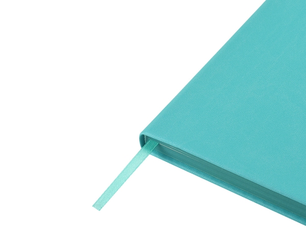 Ежедневник А5 "Megapolis Color New" soft-touch, морская волна