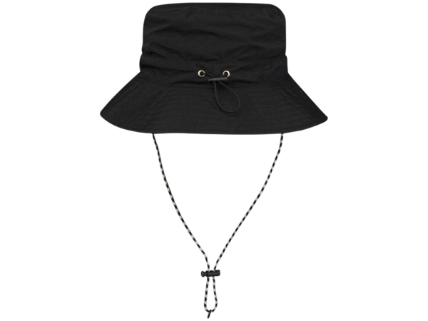 Панама "Hatch" складная - Сплошной черный