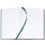 Ежедневник Bookmark, недатированный, черный с зеленым