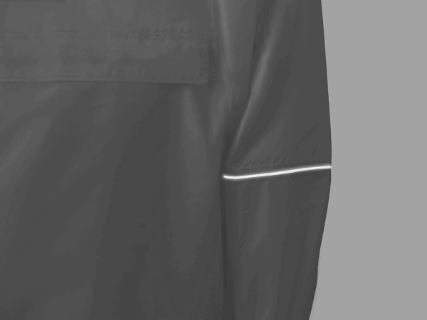 Дождевик - пончо "Galaxy" со светоотражающими элементами, серый