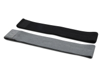 Набор из 2-х лент-эспандеров Grip - сплошной черный / Серый Набор из 2-х лент-эспандеров Grip - сплошной черный / Серый