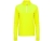 Толстовка с воротом на молнии женская "Melbourne", неоновый желтый