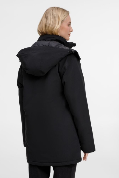 Куртка-парка унисекс Sfera, черная